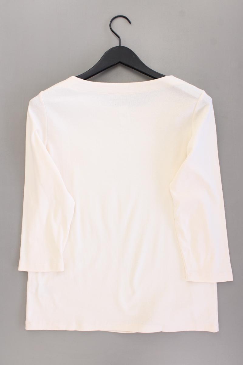 Tom Tailor Slim Shirt Gr. XXL 3/4 Ärmel creme aus Baumwolle