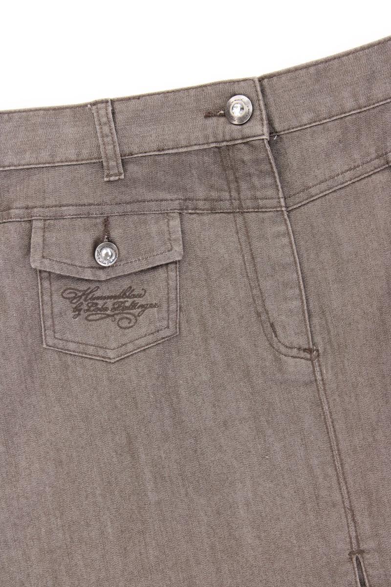 Himmelblau Midirock Gr. 42 braun aus Baumwolle