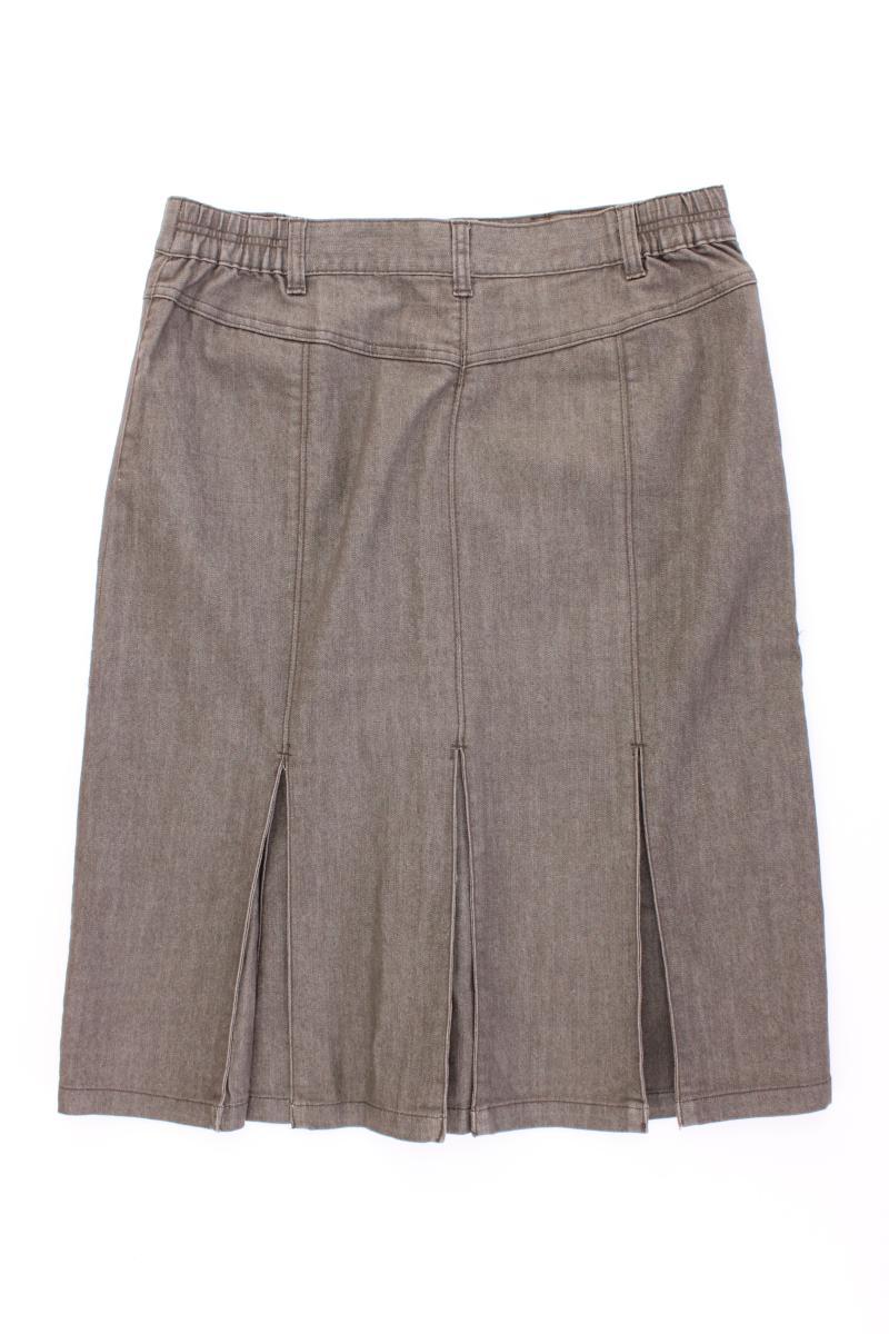 Himmelblau Midirock Gr. 42 braun aus Baumwolle