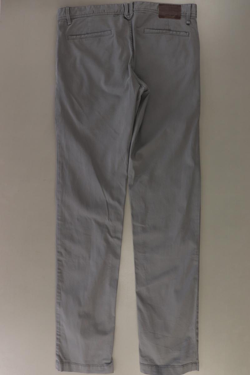 Hugo Boss Chinohose für Herren Gr. W36 grau aus Baumwolle