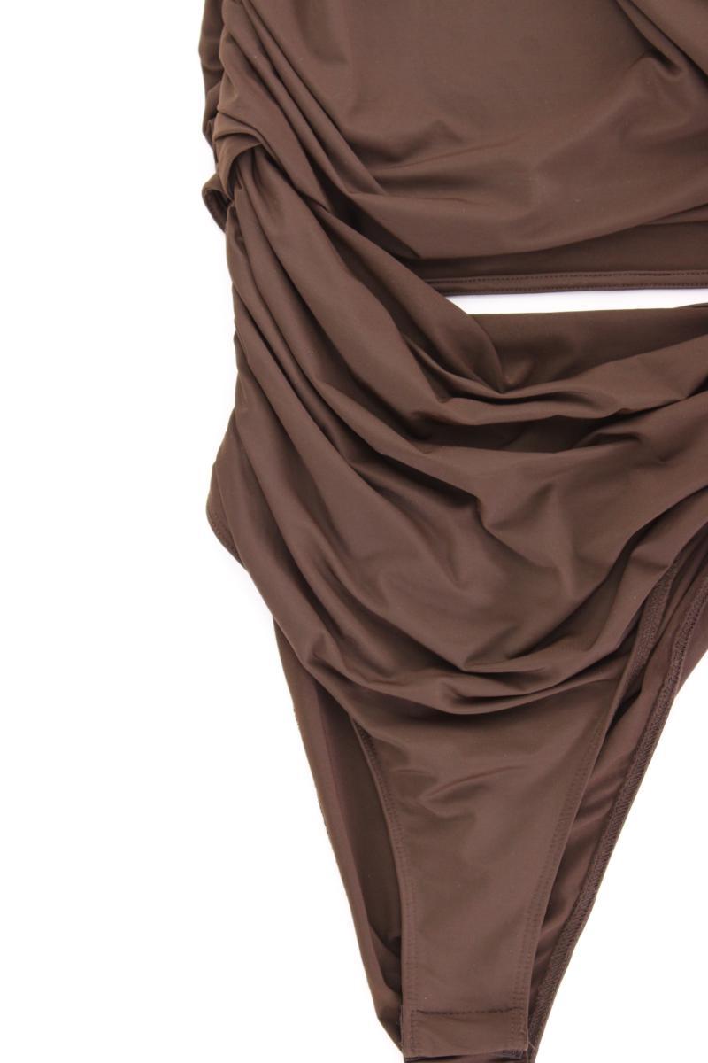 Zara Slim Top Gr. M neu mit Etikett braun aus Polyamid