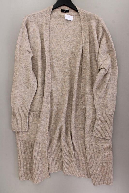 C&A Strickmantel Gr. 48 Langarm braun