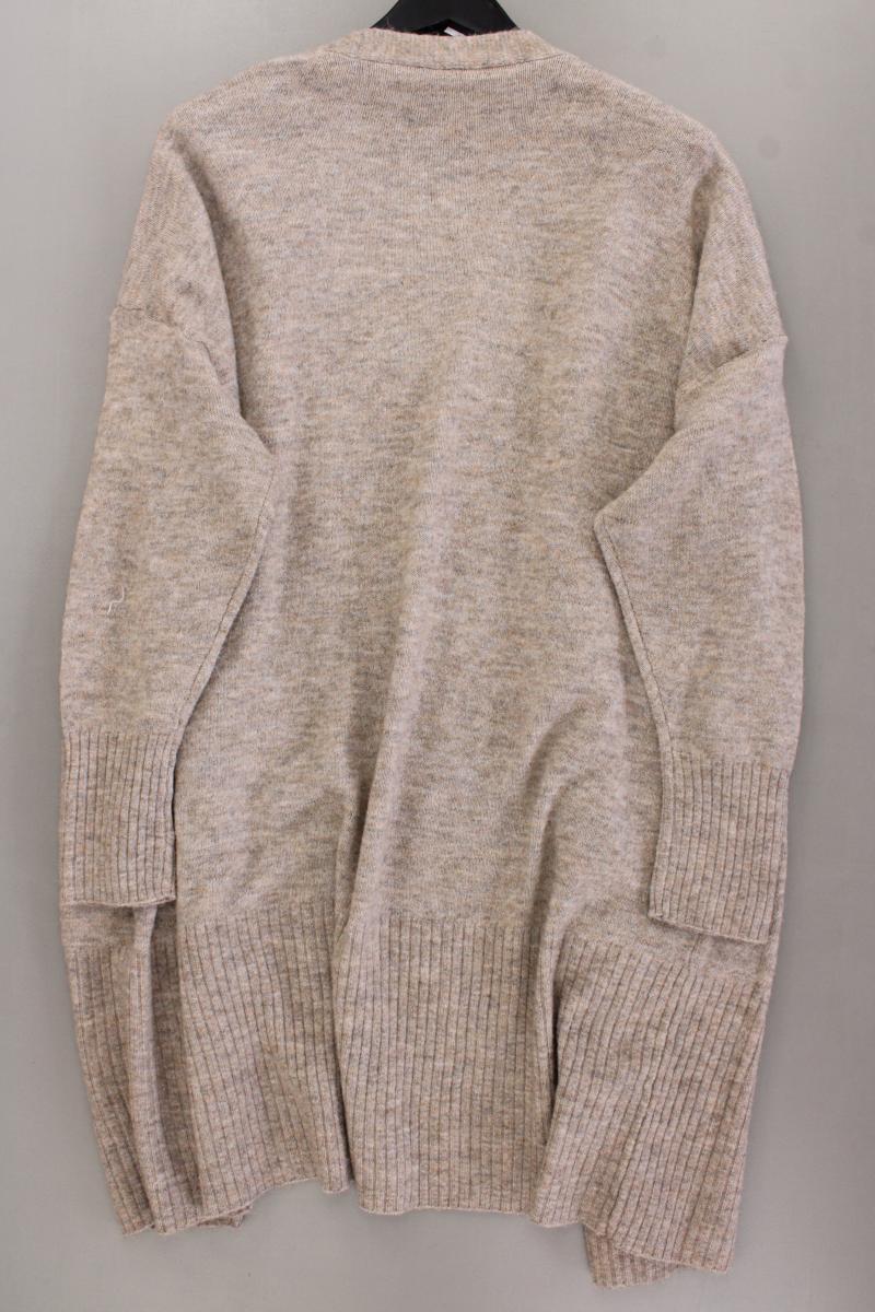 C&A Strickmantel Gr. 48 Langarm braun