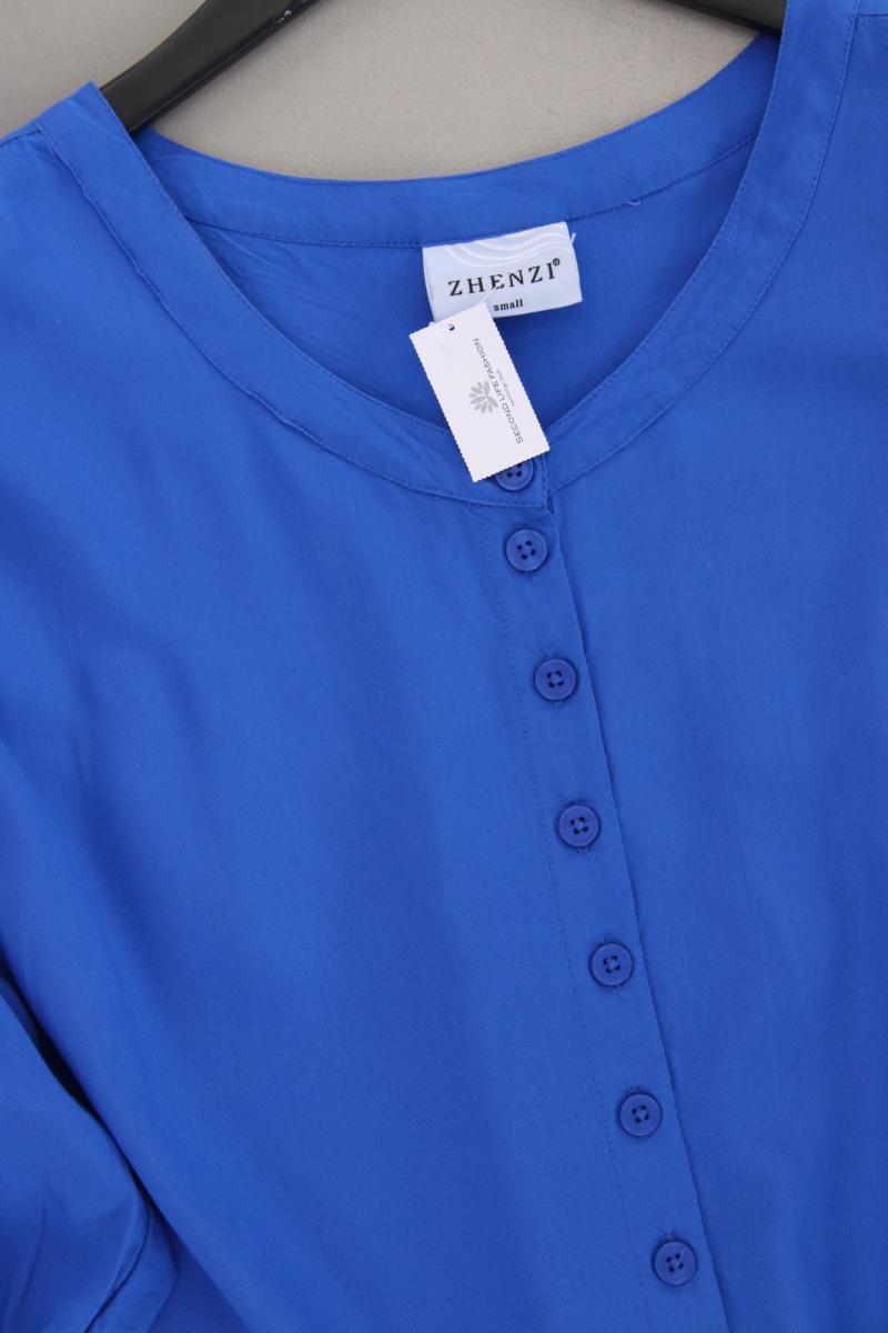 Zhenzi Midikleid Gr. 42/44 3/4 Ärmel blau