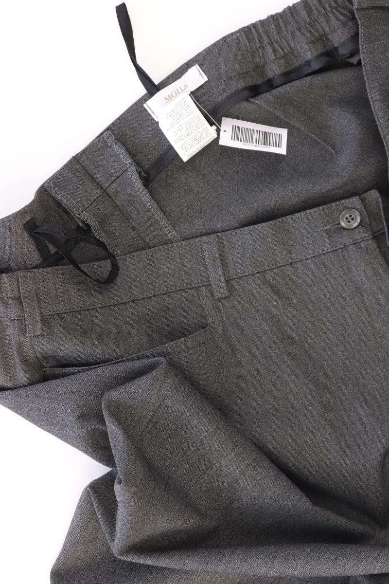Mona Anzughose Gr. Kurzgröße 24 grau aus Polyester