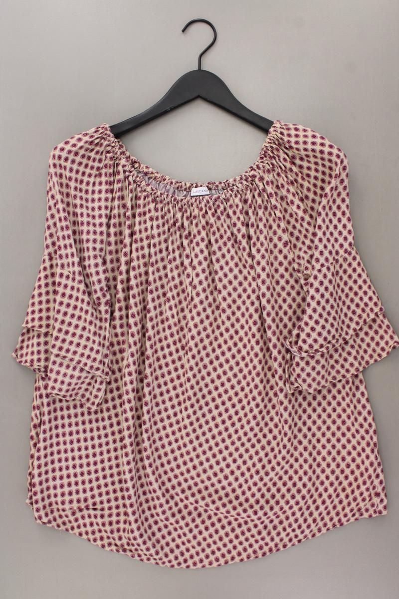 Lascana Classic Bluse Gr. 46 geometrisches Muster 3/4 Ärmel mehrfarbig