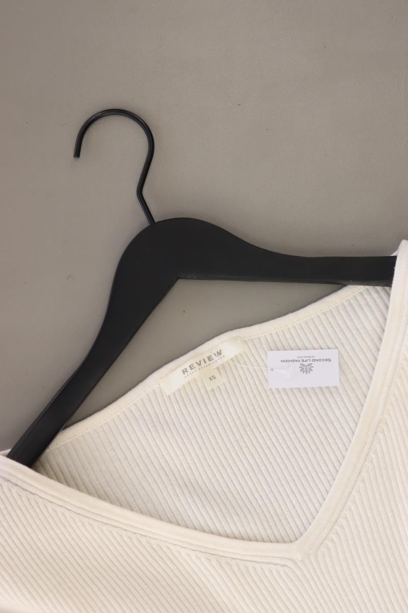 Review Crop Pullover Gr. XS creme