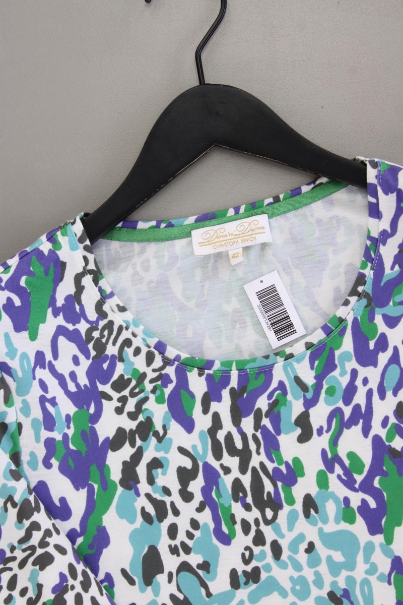 Dine n Dance Printshirt Gr. 42 3/4 Ärmel mehrfarbig aus Polyester