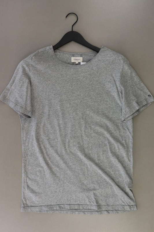 Nowadays T-Shirt für Herren Gr. L Kurzarm grau aus Baumwolle