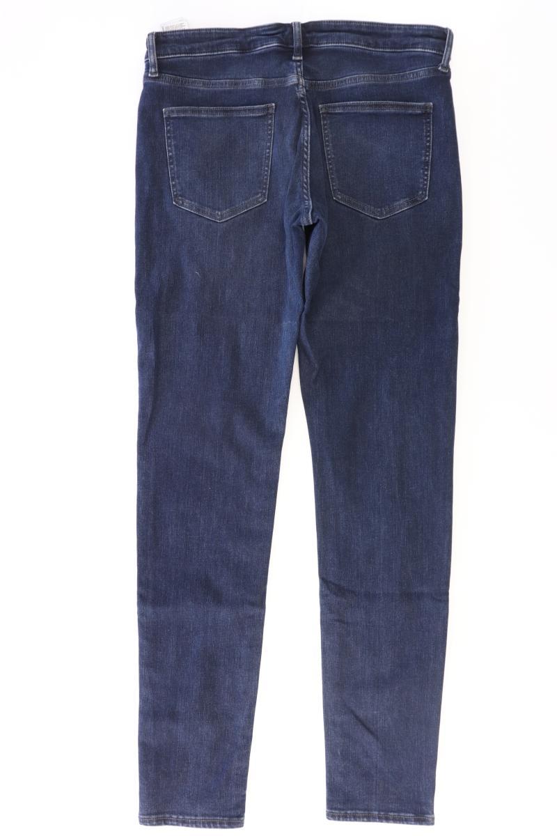 Uniqlo Straight Jeans für Herren Gr. W33/L34 blau aus Baumwolle