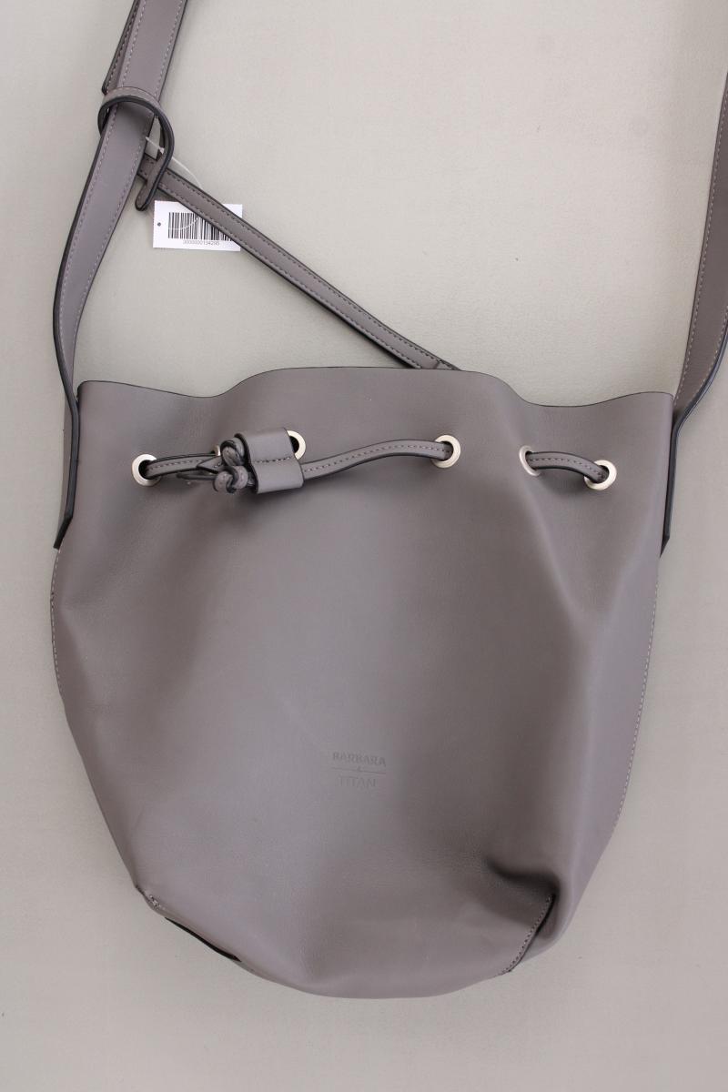 Barbara x Titan Beuteltasche grau