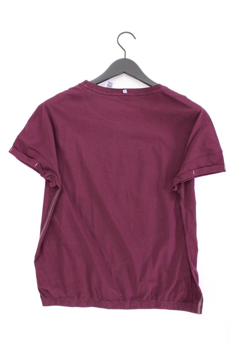 Cecil Printshirt Gr. L Kurzarm lila aus Baumwolle