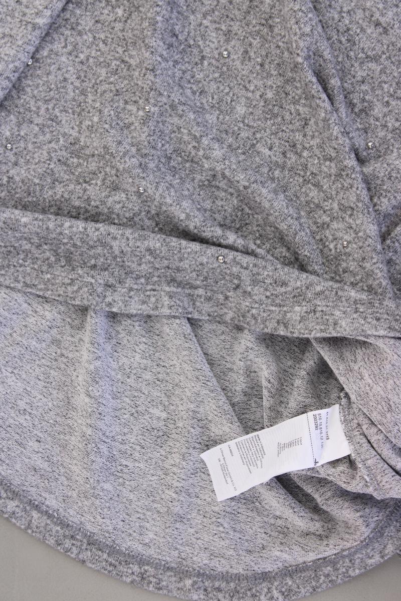 QS by s.Oliver Feinstrickpullover Gr. S grau aus Viskose