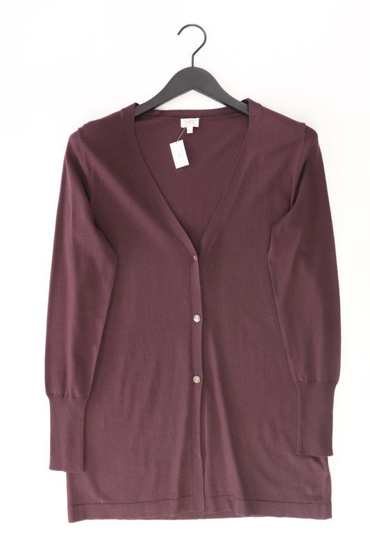 VA Milano Strickjacke Gr. 38 Langarm lila aus Viskose