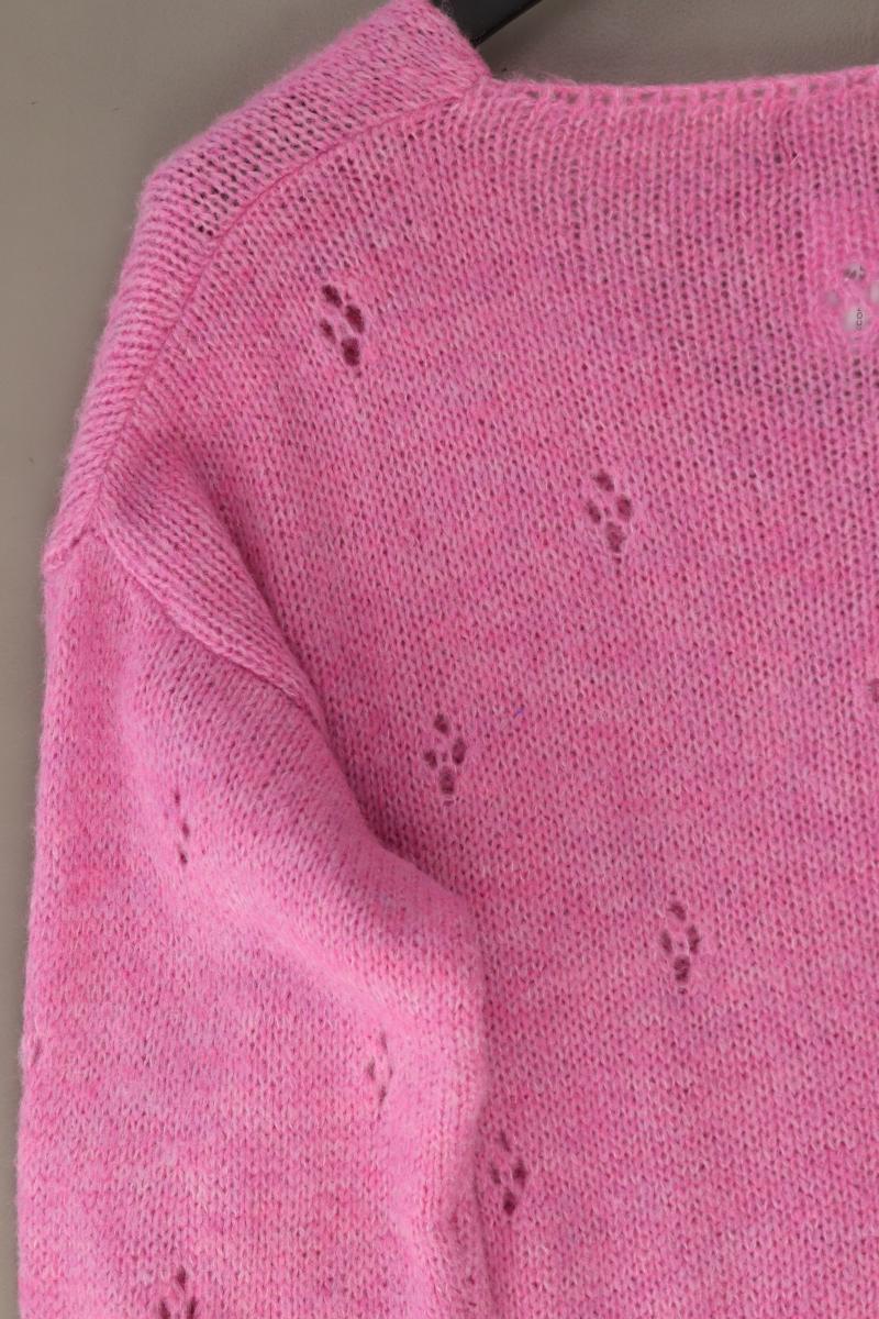 SassyClassy Grobstrickpullover Gr. OneSize pink aus Polyacryl