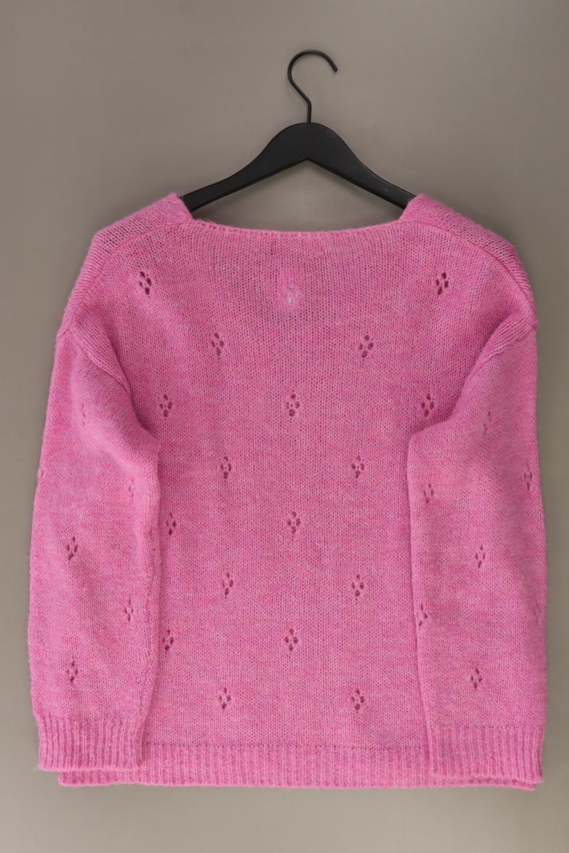 SassyClassy Grobstrickpullover Gr. OneSize pink aus Polyacryl