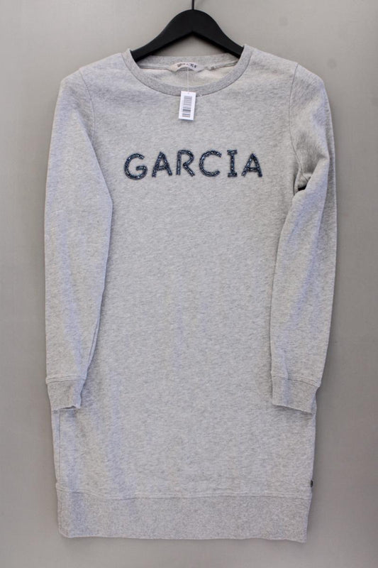 Garcia Jeans Langarmkleid Gr. XS grau aus Baumwolle