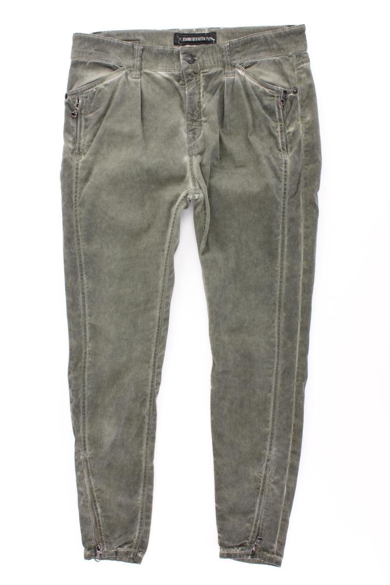 Drykorn 7/8 Hose Gr. w28/L32 olivgrün aus Baumwolle