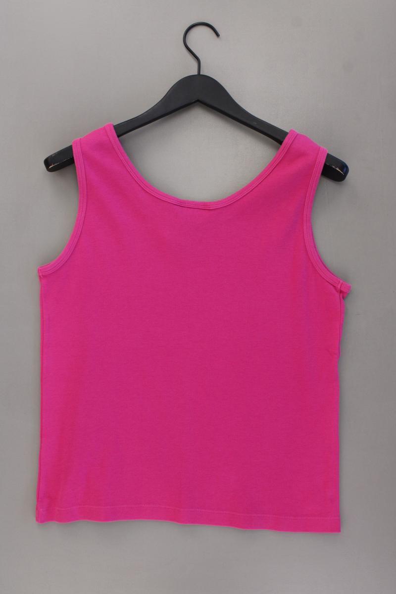 Lands' End Trägertop Gr. M pink aus Baumwolle