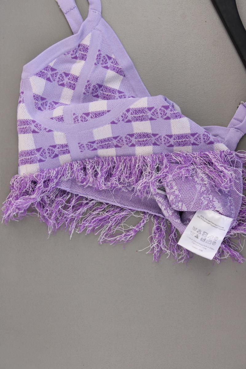 Baum und Pferdegarten Crop Top Gr. XS lila aus Viskose