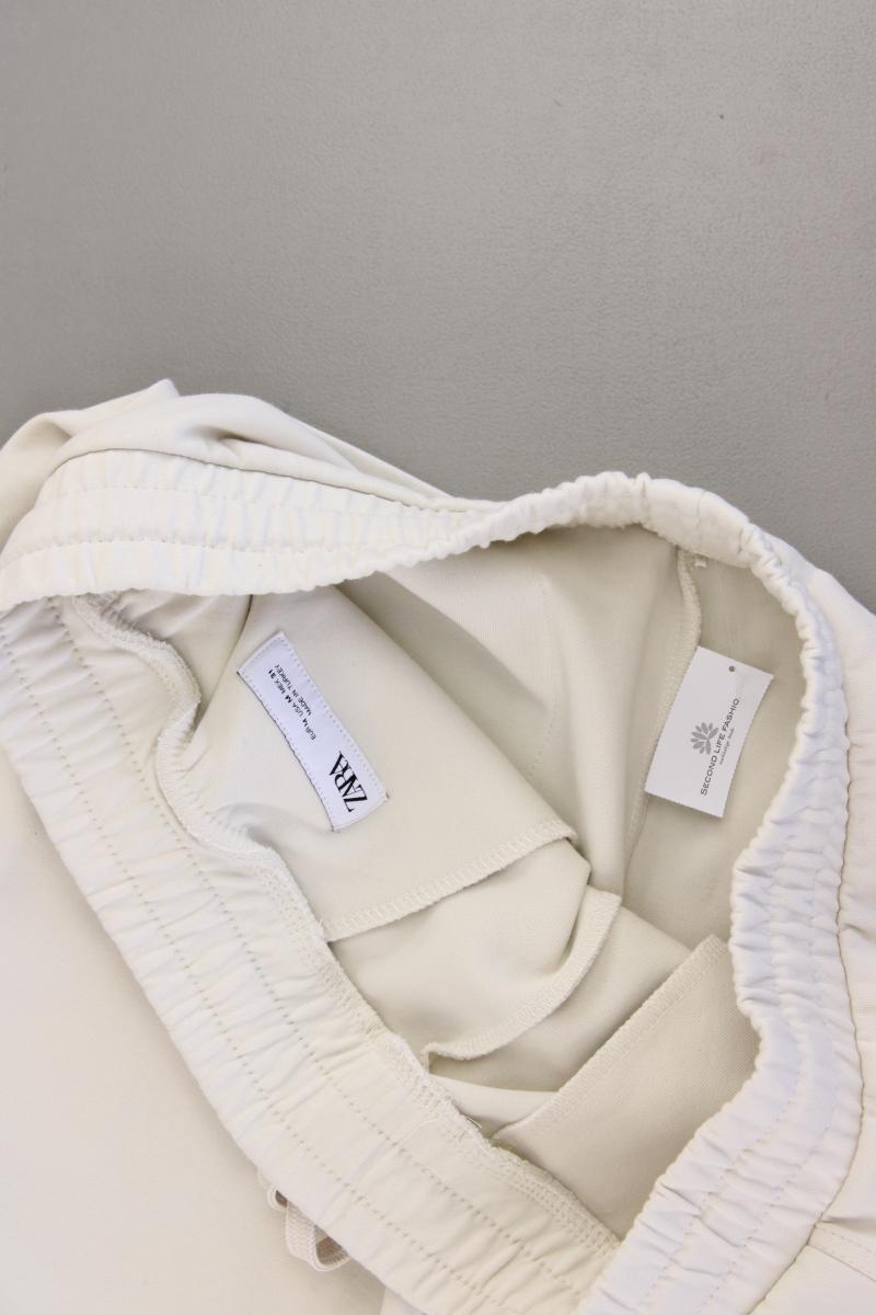 Zara Sweatshorts Gr. M neuwertig creme aus Baumwolle
