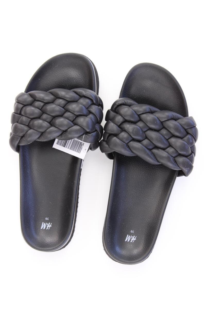 H&M Sandalen Gr. 39 schwarz