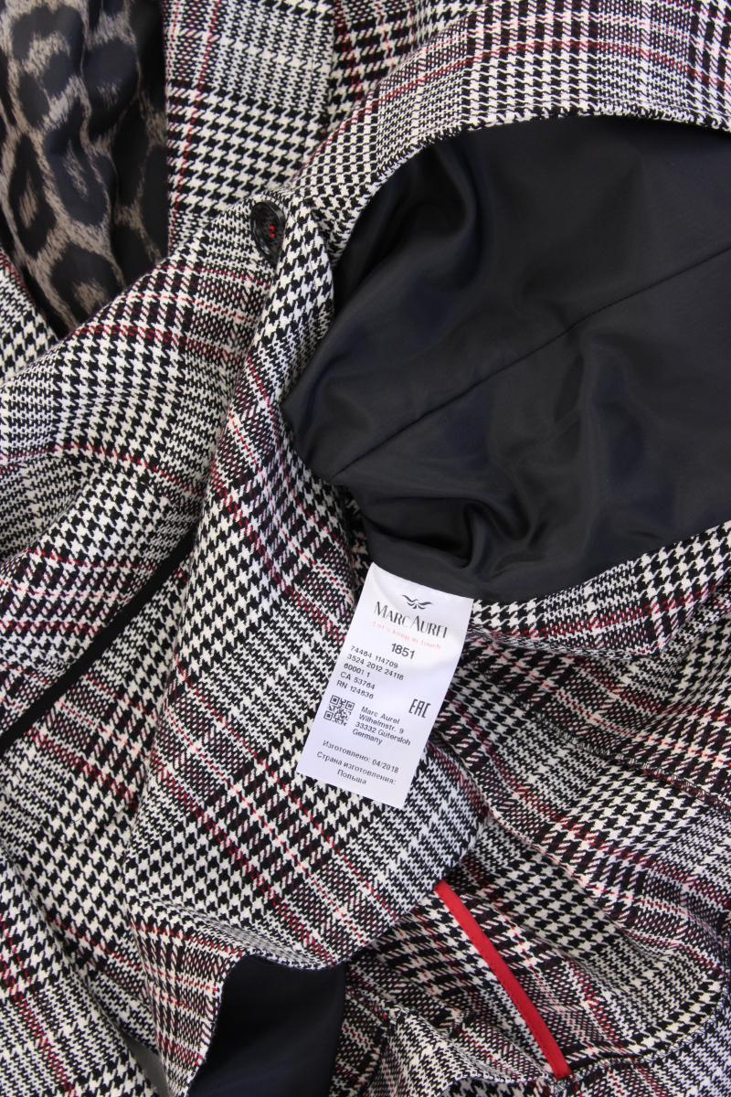 Marc Aurel Longblazer Gr. 44 hahnentritt neuwertig grau aus Polyester