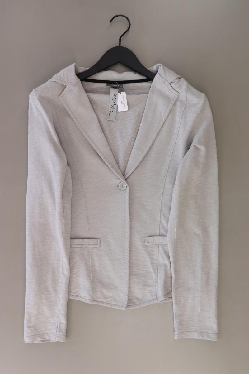 Street One Jerseyblazer Gr. 40 grau aus Baumwolle