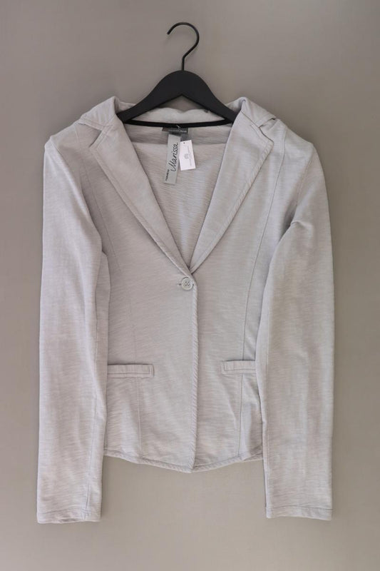 Street One Jerseyblazer Gr. 40 grau aus Baumwolle