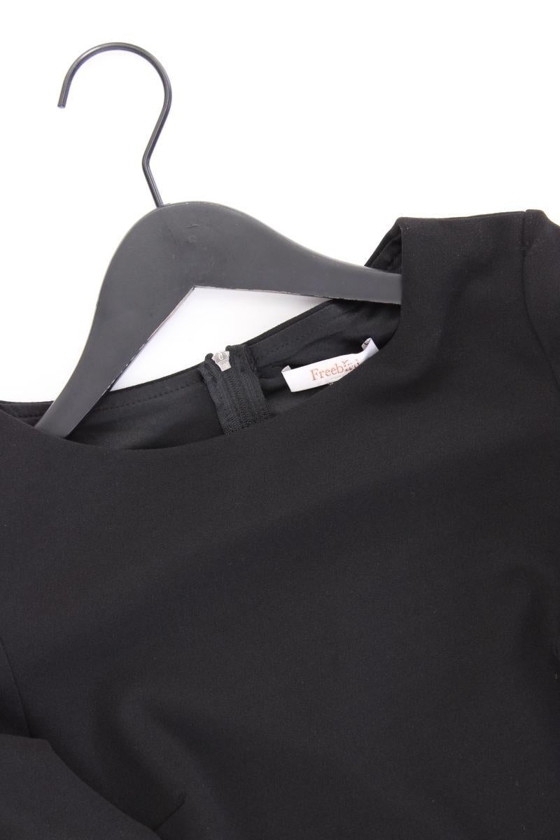Freebird Etuikleid Gr. XS neuwertig Kurzarm schwarz aus Viskose