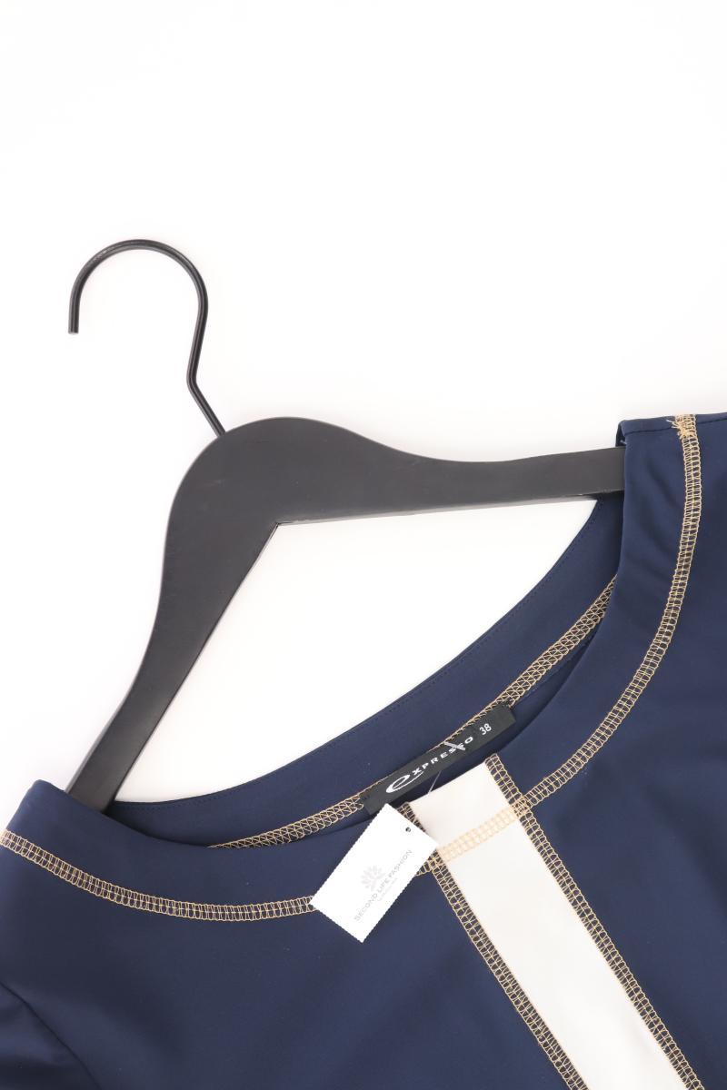 Expresso Midikleid Gr. 38 3/4 Ärmel blau aus Polyamid