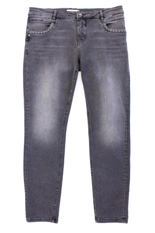 Mos Mosh Skinny Jeans Gr. W33 Modell Perla grau aus Baumwolle