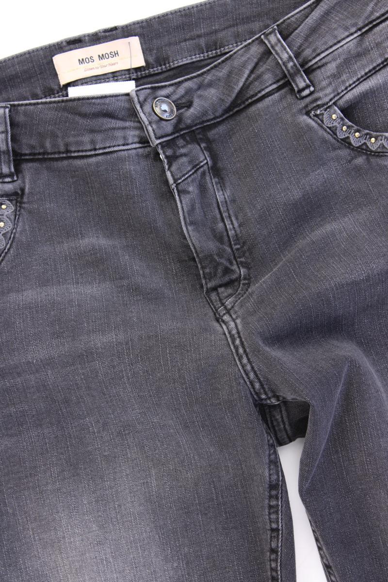 Mos Mosh Skinny Jeans Gr. W33 Modell Perla grau aus Baumwolle