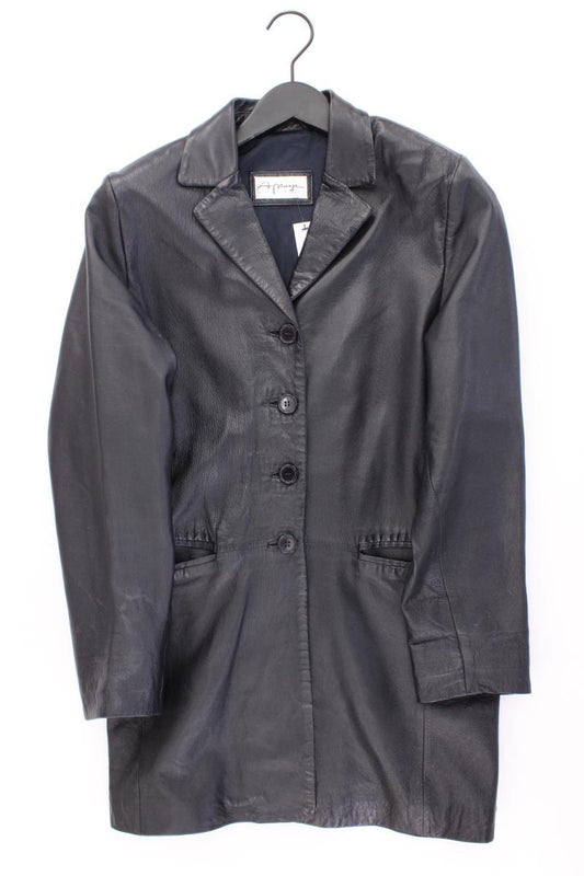 Apanage Vintage Ledermantel Gr. 38 schwarz