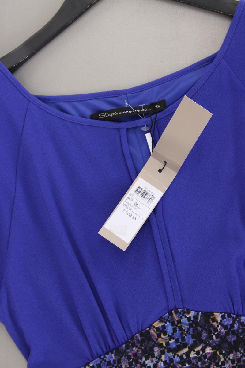 Steps Kurzarmkleid Gr. 36 neu mit Etikett Neupreis: 109,95€! blau aus Baumwolle