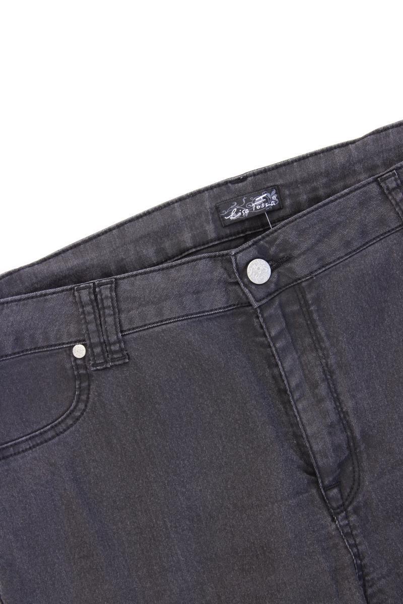 Lisa Tossa Skinny Jeans Gr. 46 grau aus Baumwolle
