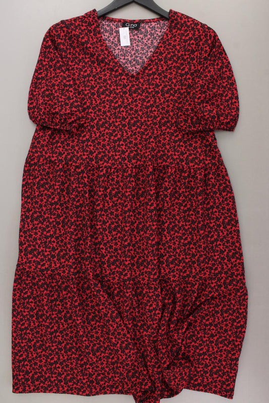 G!ina Kleid Gr. 46/48 Kurzarm rot