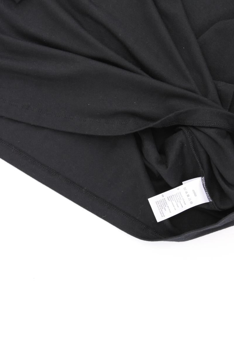 Judith Williams Shirt mit V-Ausschnitt Gr. 38 3/4 Ärmel schwarz aus Modal