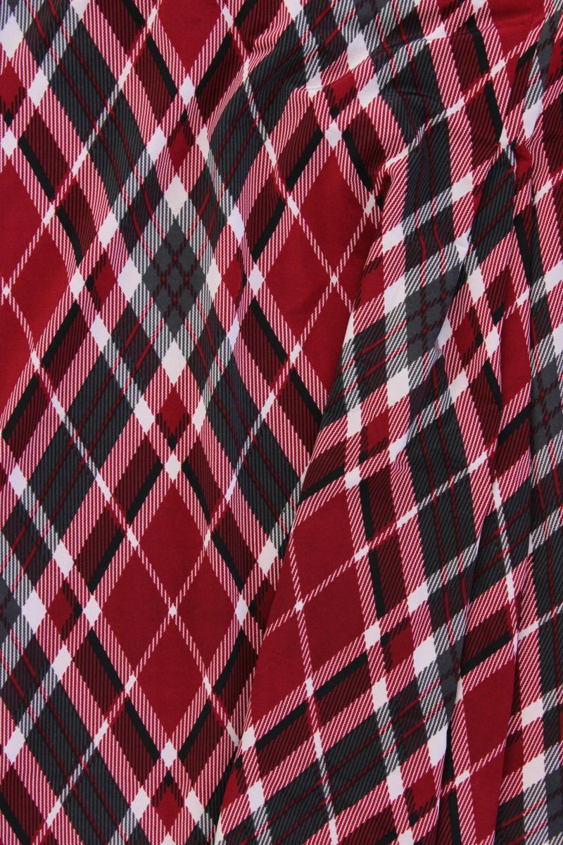 Street One Rock Gr. 38 kariert rot aus Polyester