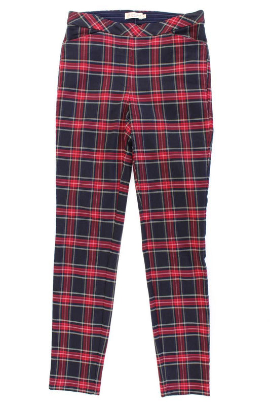 Christian Berg Stretchhose Gr. 36 kariert rot