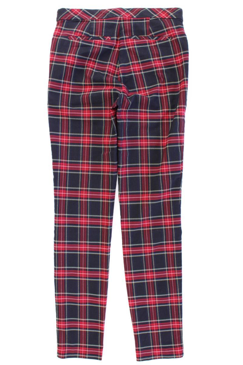 Christian Berg Stretchhose Gr. 36 kariert rot