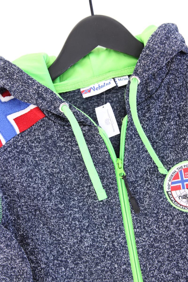 Nebulus Sweatjacke Gr. 38 Langarm blau aus Polyester