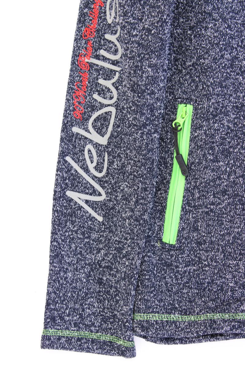 Nebulus Sweatjacke Gr. 38 Langarm blau aus Polyester