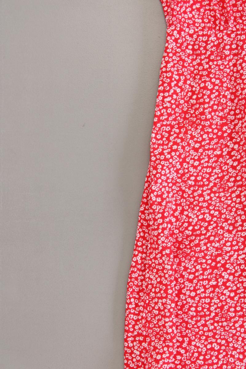 Only Maxikleid Gr. XS mit Blumenmuster Kurzarm mit Carmen-Ausschnitt rot