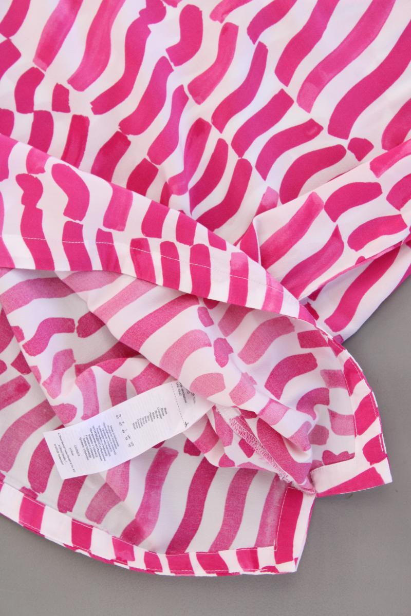 s.Oliver Kurzarmbluse Gr. 40 neuwertig pink aus Viskose