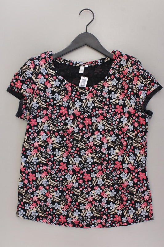 QS by s.Oliver Printshirt Gr. XL mit Blumenmuster Kurzarm mehrfarbig