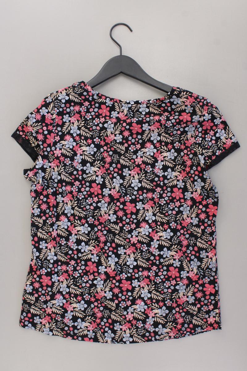 QS by s.Oliver Printshirt Gr. XL mit Blumenmuster Kurzarm mehrfarbig