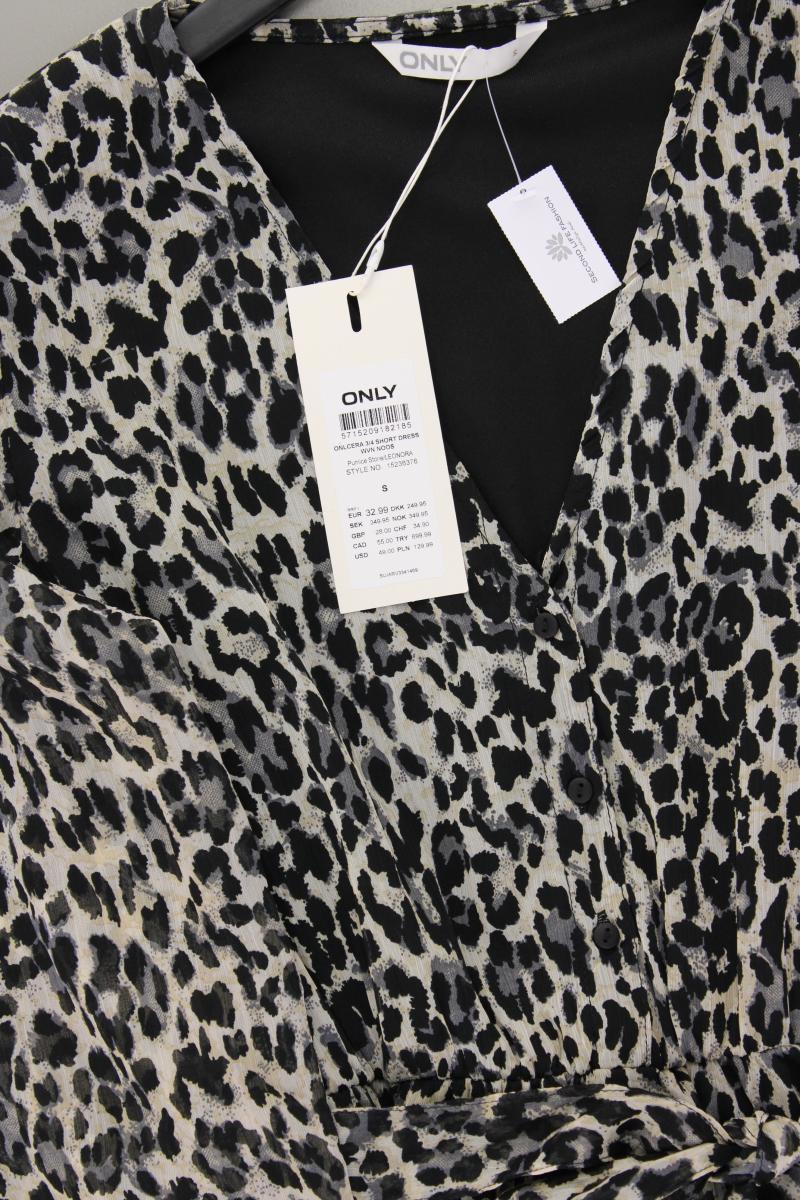 Only Langarmkleid Gr. S mit Tierdruck neu mit Etikett Neupreis: 32,99€! grau