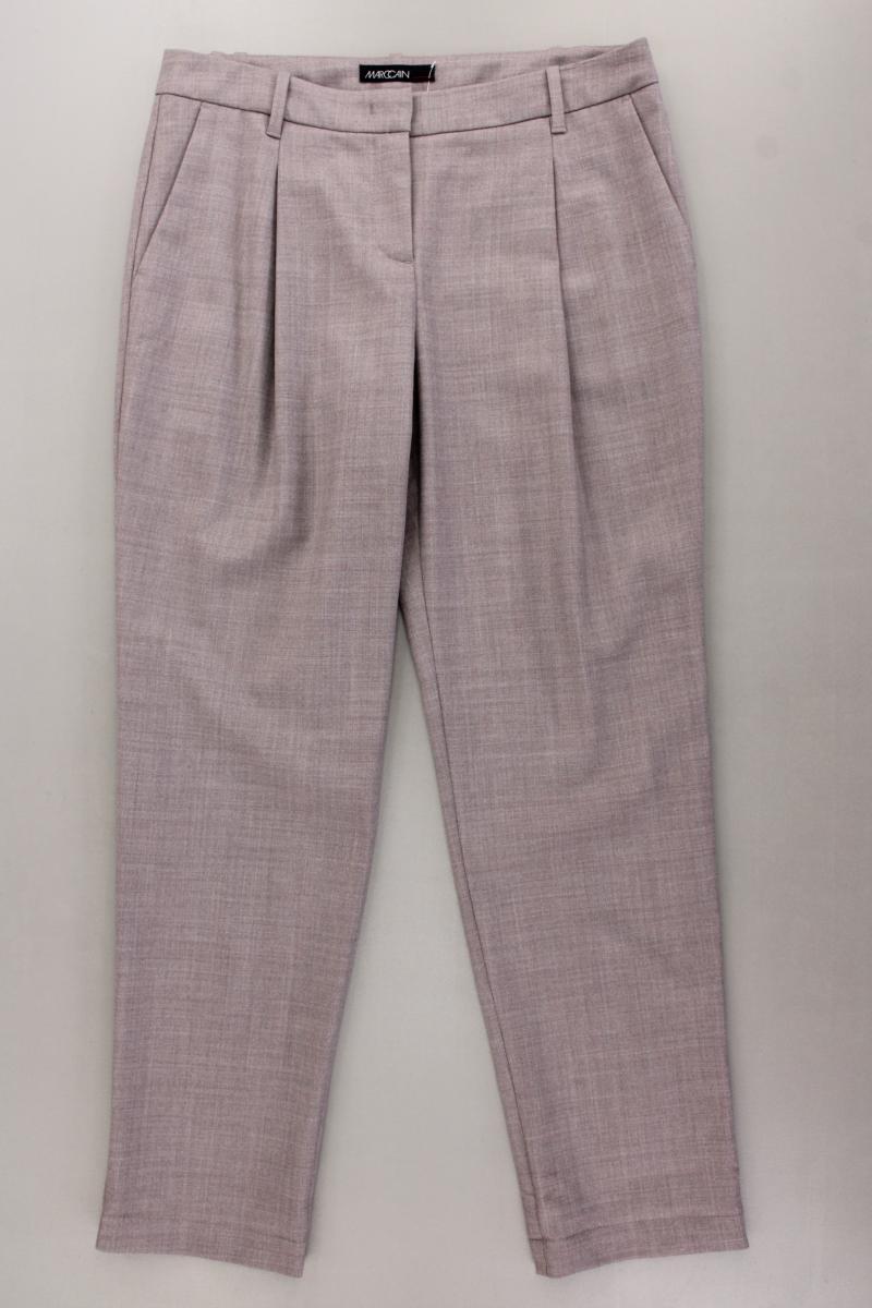 Marc Cain Stoffhose Gr. 38 neuwertig grau aus Polyester