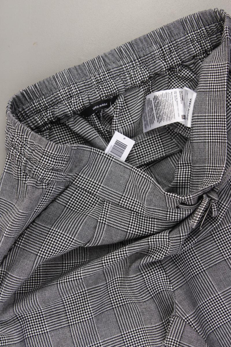 Vero Moda Stoffhose Gr. M/L30 hahnentritt neuwertig grau aus Polyester